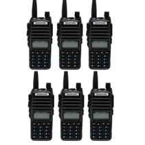 6 Rádio Comunicador Baofeng UV-82